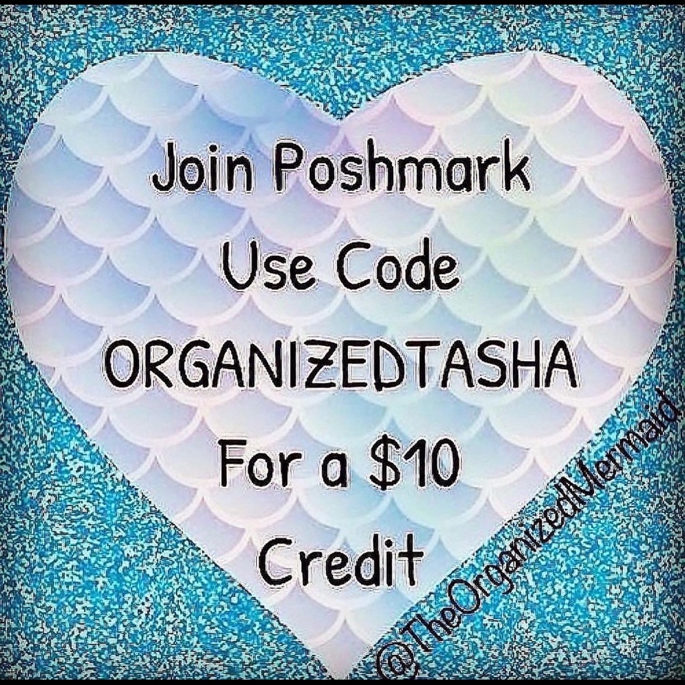 Coupon 🧜‍♀️New to Poshmark? Use my code ORGANIZEDTASHA to save $10